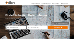 Desktop Screenshot of dbvz.de