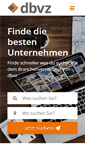Mobile Screenshot of dbvz.de